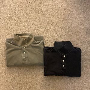 2 Gap men polo shirts